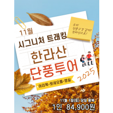 한라산 단풍투어