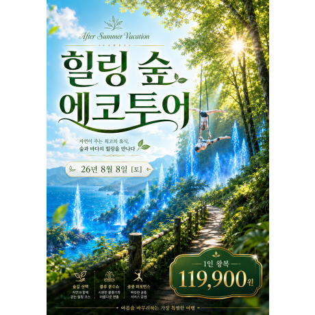 [8월 8일]힐링 숲 에코투어